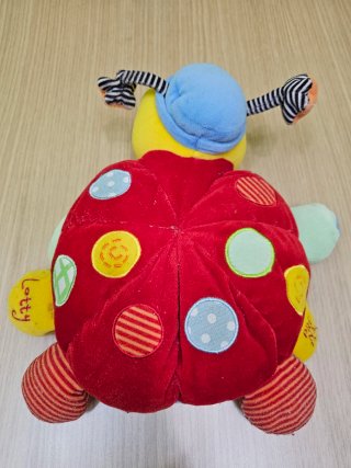 Peluche textura y sonidos para bebés. Sensorial