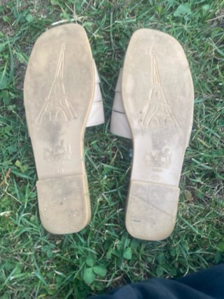 Ciabatte Hermes Beige