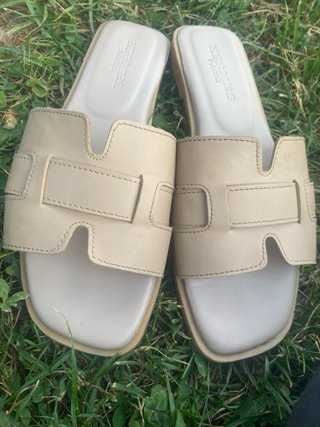 Ciabatte Hermes Beige
