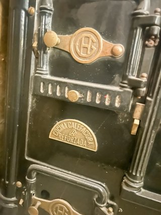 Cocina de leña Hergóm Calefactora Reforzada