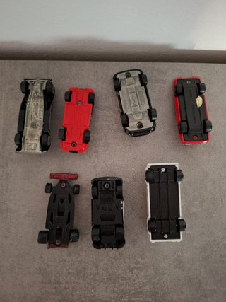 Set 7 macchine modellini Hot Wheels, Maisto, Corgi