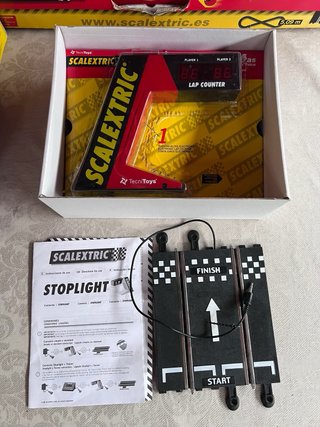 Pista Scalextric San Remo con Cuenta Vueltas