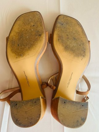 Sandalias Bershka Talla 36 Marrones