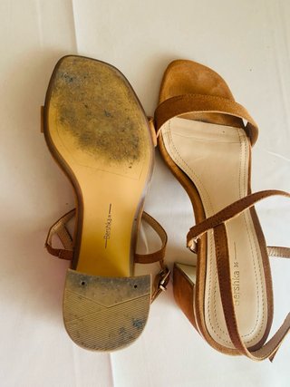 Sandalias Bershka Talla 36 Marrones