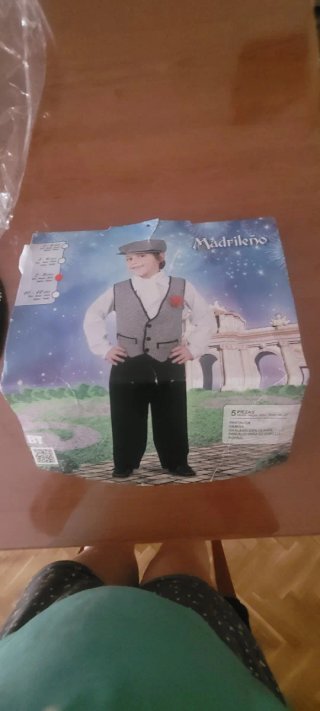 Traje Chulapo Talla 7-9 Años