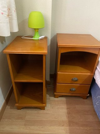 Conjunto Muebles dormitorio de pino macizo
