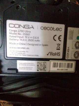 Robot aspirador Cecotec Conga 2290 Ultra Home T