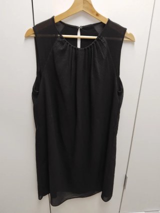 Vestido Mango Talla M Negro