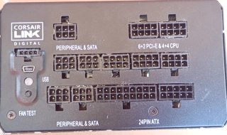 Corsair RM850i 850W Fuente Alimentación
