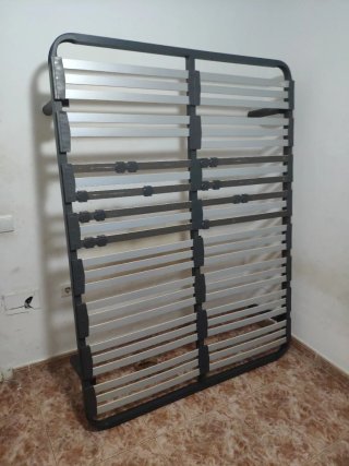 Somier metálico y de madera