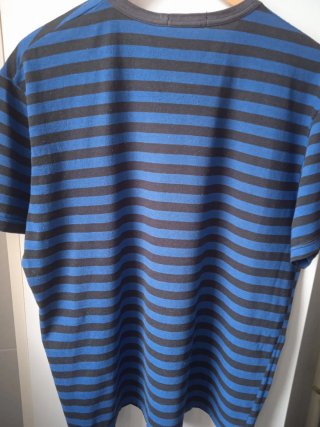 Camiseta Rayas Calavera y Guitarras Talla XL