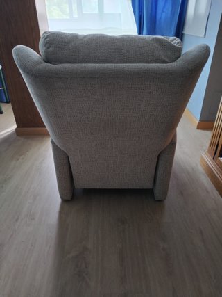 Sillón de relax y lectura en tela.