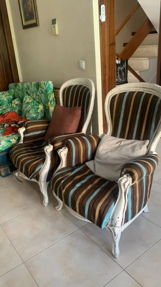 Poltrone Isabeline in Stile Classico