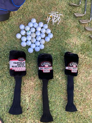 Bolso y palos de golf Callaway Big Bertha