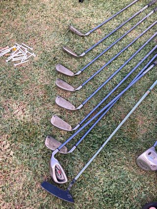 Bolso y palos de golf Callaway Big Bertha
