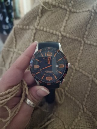 Reloj Viceroy Hombre Negro Naranja