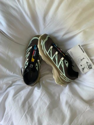 Zapatillas Salomon X76 Marrón/Verde Oliva