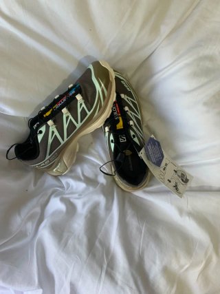Zapatillas Salomon X76 Marrón/Verde Oliva