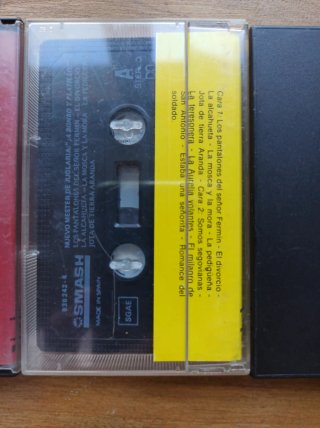 Lote 4 Cintas Cassette Nuevo Mester de Juglaría