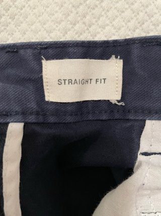 Pantalón Zara Azul Marino Talla 32
