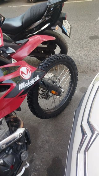 Malaguti XSM125 Supermotard Roja/Negra