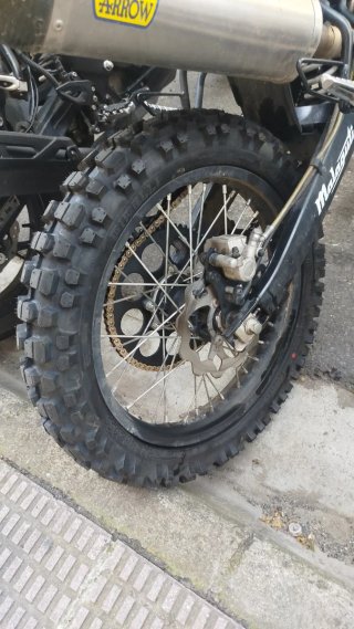 Malaguti XSM125 Supermotard Roja/Negra