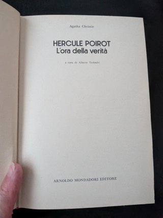 Hercule Poirot L'Ora della verità Agatha Christie