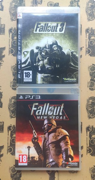Lote Fallout 3 + New Vegas PS3