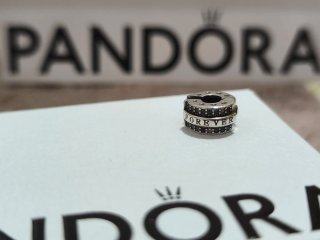 Charm Pandora Forever Plata Charm Circonitas
