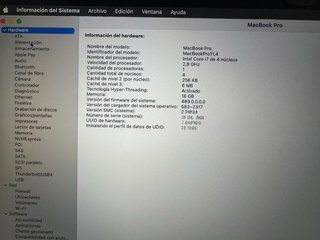 MacBook Pro 15 Plata