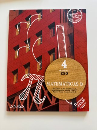 Matemáticas B. 4 ESO