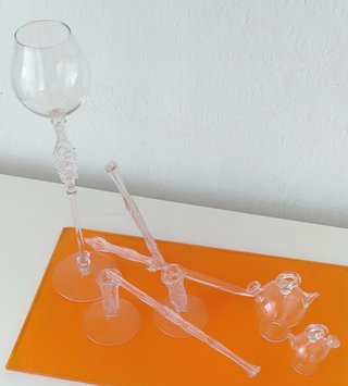 Miniaturas cristal soplado artesanales