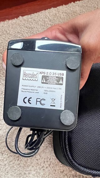 Altavoces Hercules XPS 2.0 PC/Portátil