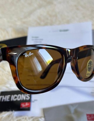 Ray-Ban Wayfarer Marrones RB2140-F Unisex