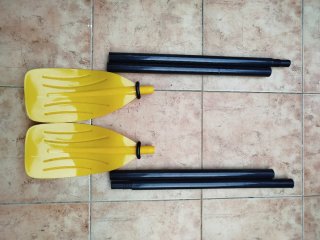 Pareja de remos desmontables para barca/kayak