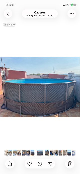 Piscina desmontable Ø4,57 x 1,22 m