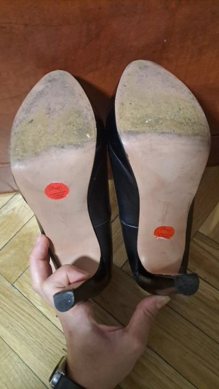 Zapatos de tacón negros