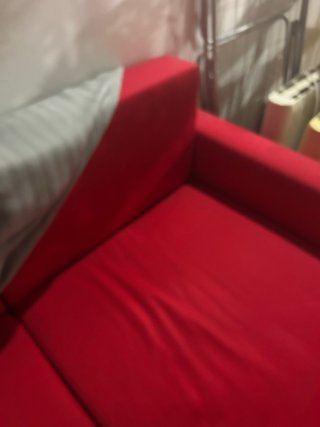Sofá Chaise Longue Rojo