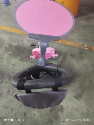 Triciclo para bebé rosa