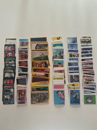 270 cromos sin repetir diferentes colecciones