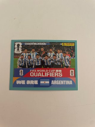 Cromo Argentina Mundial 2026 FIFA Qualifiers