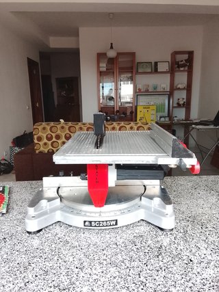 Sierra Ingletadora con Mesa Superior