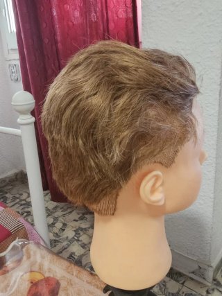 Muñeca Steinhart pelo corto caballero