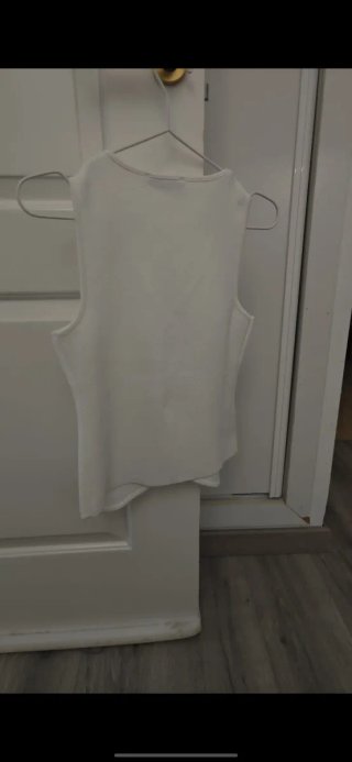 Chaleco Mango Blanco Talla S