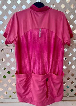 Conjunto Ciclismo Maillot y Culotte Rosa/Negro