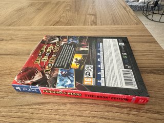 [PRECINTADO] Persona 5 Royal Steelbook PS4