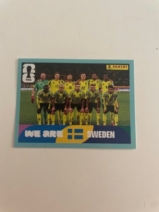 Cromo Suecia Mundial 2026 FIFA Panini