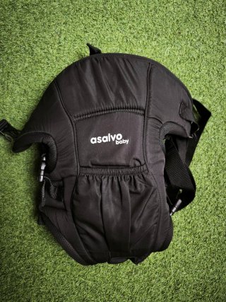 Mochila Portabebés Asalvo Negra