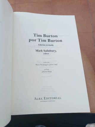 Tim Burton por Tim Burton, como nuevo.