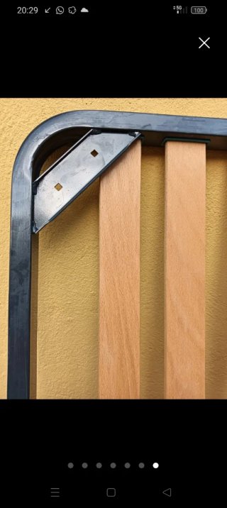 Somier Maxima Calidad con Patas 1'60x1'95
